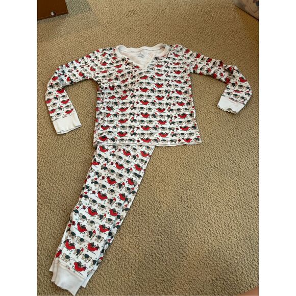 Roller Rabbit Kids Holly Jolly Hathi Pajamas size 8 - Picture 1 of 3